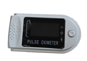 Digital Pulse Oximeter, SpO2 and PR Monitor, Easy-to-Read Display, One-Button Operation, White-image-28