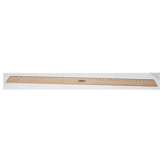 M+R 719400000 Regla de madera de haya, 40 cm
