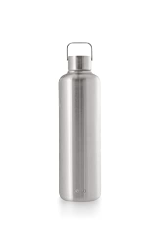 EQUA Timeless Insulated Water Bottle, Double Walled Stainless Steel, 24 Hours Cold or Up to 12 Hours Hot, BPA Free
