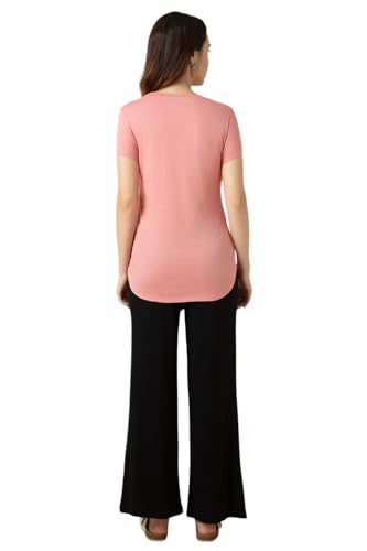 Image of Van Heusen Women's Cotton Regular Fit T-Shirt