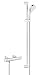 Produktbild GROHE Grohtherm 800 Cosmopolitan | Thermostat-Brauseset - bestehend aus: Thermostat-Brausebatterie & Tempesta C Brausegarnitur II, 900 mm | chrom | 34769000