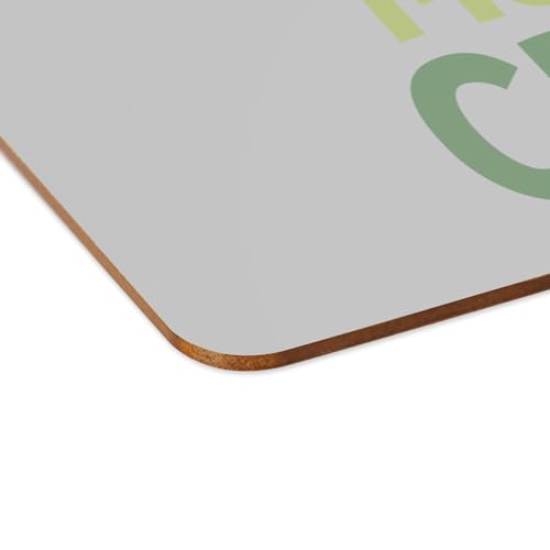 Sets de table souples dessous en liège napperons gris grand format protège table crocodile