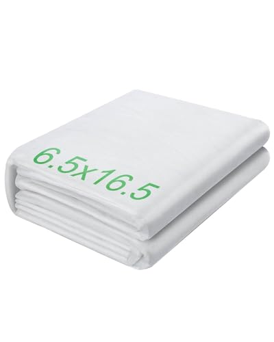 Garden White Mosquito Bug Netting - 6.6Ft x 16.5Ft Insect Plant Cover Garden Netting Made of Nylon Protect Your Plant Vegetables Fruits Flower