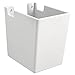GROHE 39657000 Eurocube Wall Mount Shroud, Alpine White