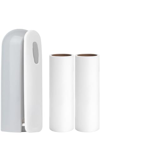 Travel Lint Roller with 2 Refills Mini Pet Hair Remover for for Clothes Car Purse Cute Lint Roller...