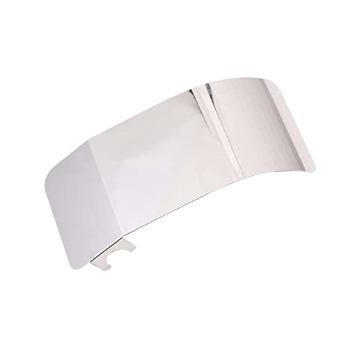 Image of Engine Start Motor Baffle Cover Trim for Chevy Corvette C6 2005 2006 2007 2008 2009 2010 2011 2012 2013 Accessories, Engine Start Baffle Trim Panel, Hood Engine Alternator Cover, Stainless Steel