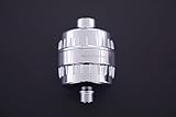 HydroPurified Advanced Showerhead Filter HP600 - Enhances Skin, Hair, and Nail Health, Reduces Dryness, Dandruff, and Eczema - High Output, Chrome Finish