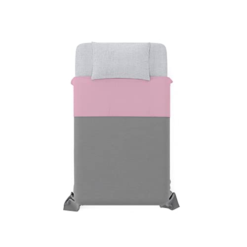 Trendy Chic Bed Set, Pink, Square and Half, King single - Image 3