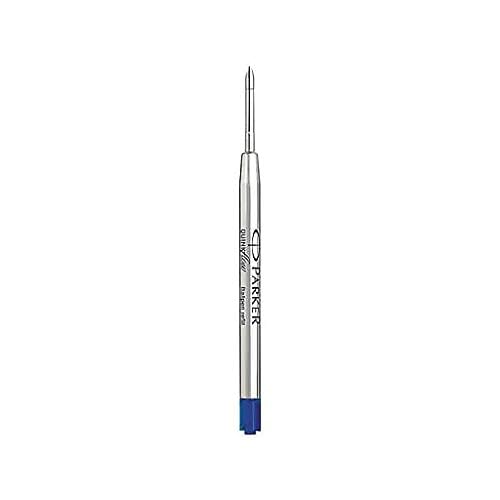 Image of Parker QuinkFlow Ballpen Medium Point Blue Ink Refill (1782470) (4-Pack)