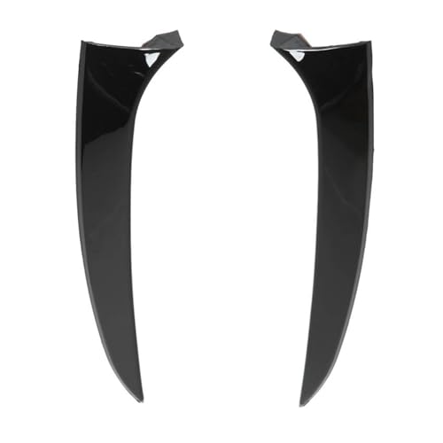 m[uhi For KIA for Sportage 2011 2012 2013 2014 2015 2pcs for Gloss Black Rear Window Side Spoiler Wing Canard Splitter Replace