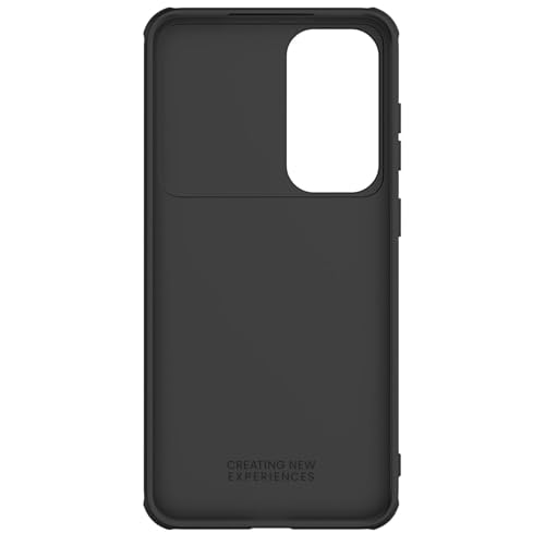 Image of Nilkin Classic Series Compatible for Samsung S25 Case with Camera Cover, [Camera Lens Protector] [Scratch-Resistant] [360 Full Protection] Shockproof Slim Phone Case (Black, S25)