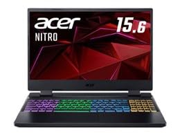 【整備済み品】 ゲーミング ノート パソコン PC Nitro 5 AN515-58-N76Y46/4 15.6インチ フルHD IPS 144Hz Core i7 12650H メモリ 16GB SSD 512GB GeForce RTX 4060 Wi