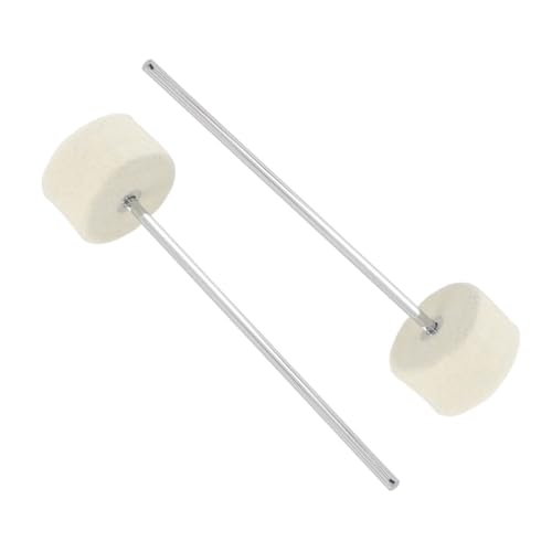 Púas dobles para pedal de bombo TIDTALEO 2 piezas miniatura 1
