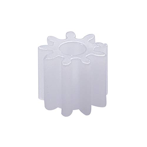 Othmro 50pcs Engranajes de plástico 9 dientes Modelo 092A Reducción engranajes de gusano plástico para RC coche robot motor