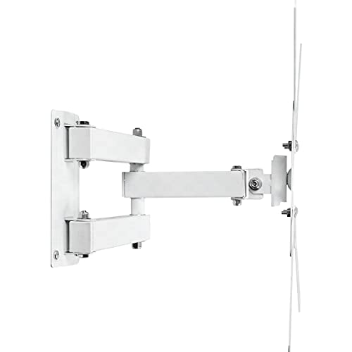 Suporte de Tv Tri Articulado 28 a 55 Pol Branco