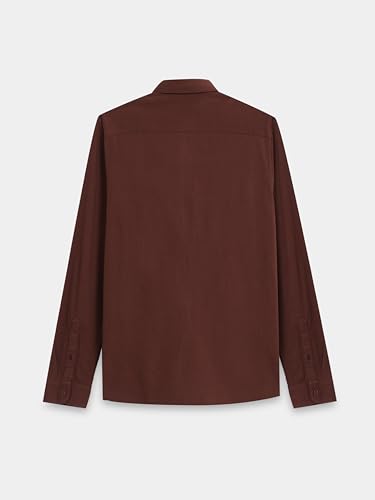 Image of StitchX Men's Cotton Regular Fit Full Sleeve Solid Knitted Shirt