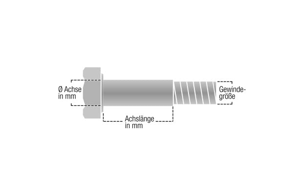 Adjustable wheel bolts