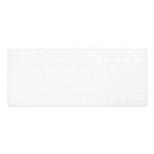 Domary Capa de teclado TPU Película protetora de teclado à prova de poeira compatível com Apple MacB