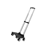 QUXVUIS Erleben Sie Komfort mit dem Gepäcktrolley: EIN Faltbarer Gepäckwagen mit Leichter Konstruktion für alle Ihre Reisebedürfnisse – der Rucksack Trolley für leichtes, fünfrädrig, 32x23x96cm