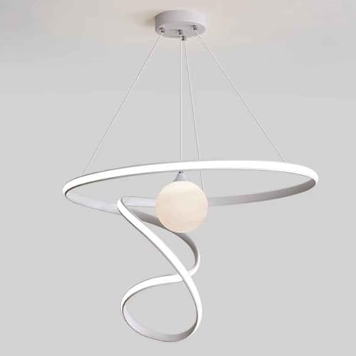 Chandelier LED moderne irrégulier pour plafonnier et suspension de salon