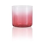 Alchemie Schüssel mit Farbverlauf, transparent, transparent, Kristallglas, professionelles Meditationsinstrument, 15,2 - 17,8 cm, Stressabbauwerkzeug für Erwachsene