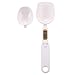 Everpertuk Cucchiaio Bilancia Bilancia Cucchiaio Cucina Digitale con 2 Cucchiaio 500g/1g, Display LCD Portatile Bilancia Cucchiaio Elettronico, Cucina,Laboratori,Animale Domestico