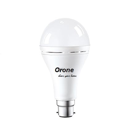 Image of Bajaj Orone LED 24W Rechargeable Emergency Inverter LED Bulb, Cool Day Light, White, Upto 4 Hours Battery