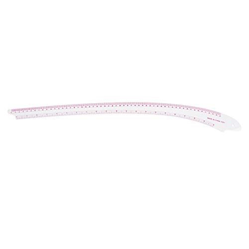 Adaskala 7 PCS Régua Métrica Francesa Roupas Moda Régua Régua Curva Pano Régua Roda Régua Ferramenta