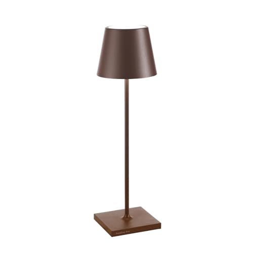 Zafferano Poldina Pro Rechargeable Cordless Lamp Rust
