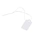 NBEADS Price Tags, 500 PCS Rectangular White String Marking Tags Gift Tags Jewelry Price Tags Clothing Display Tag Price Label Design Blank White 23X13mm