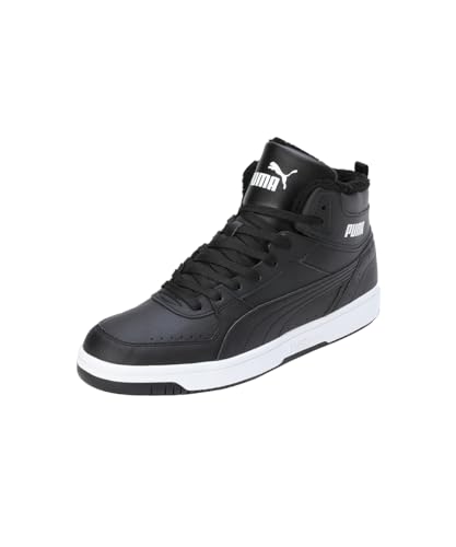 PUMA Unisex-Sneaker Rebound Joy Fur, Schwarz, 43 EU