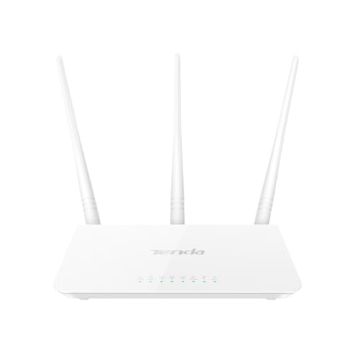 Tenda F3 Router WiFi - Router Inalámbrico a 2,4 GHz WiFi, Punto