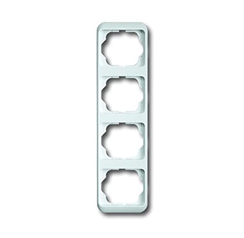 Busch-Jaeger 1734-24G plaque quadruple pour masquer les défauts muraux