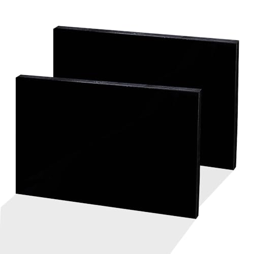 HDPE Plastic Sheet 1/8 Thick (Pack of 2)