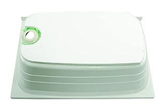 Lippert Replacement 24" x 36" White Bathtub with Left Drain, Scratch-Resistant ABS Acrylic for RVs, Travel Trailers, 5th Wheels, Motorhomes - W2436LHSPK