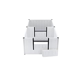 Artemis Whelping Box for Dogs and Puppies - Large Medium Whelping Birthing Supplies for Puppy Safety-Washable Kit with Liner-Birth -Containment Birthing and Playpen Boxes (Plus 80" X 40", White) Artemis Whelping Box for Dogs and Puppies Large Medium Whelping Birthing Supplies for Puppy Safety Washable Kit with Liner Birth Containment Birthing and Playpen Boxes Plus 80 X 40 White