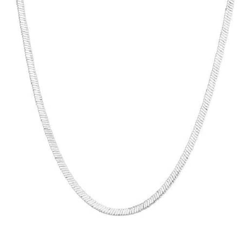 Buckley LondonWomen's Hepburn Snake Chain Necklace, Silver