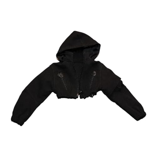 Chaqueta escala 1/6 textil flexible que evita manchas en el plástico de figuras de acción
