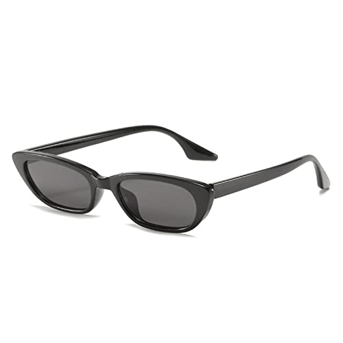 Lunettes de soleil de cat eye small frame transparent lunets femme chic
