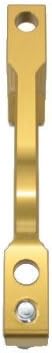 NSB DA0002-G Disc Brake Adapter, Post Mount, 7.3 inches (185 mm), Gold