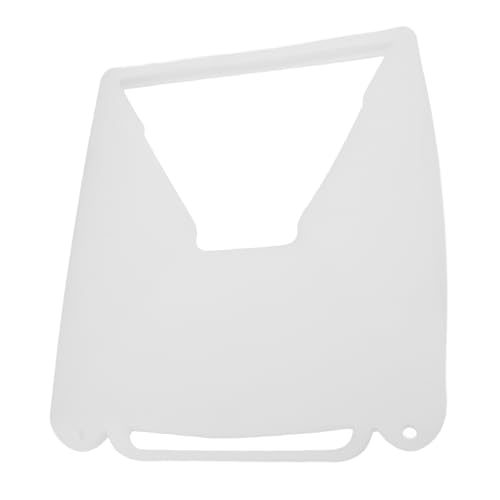 Generic Mini Antena Parabólica Carcasa Protectora Resistente a Impactos para una Fácil Instalación y un Rendimiento Duradero para Dispositivos de Mini Antena Parabólica Material de Silicona (White)
