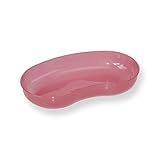 WACA 2503 Nierenschale Sterilisationsbehälter 260 x 137 x 40 mm, Farbe:rot transluzent