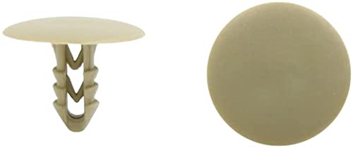 Clips De Fixation Pour Voiture - Lot De 20, Couleur Beige - Pour Pare-chocs, Portes, Ailes - Type 'sapin De Noël' En Nylon