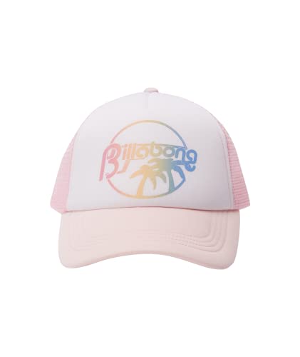 Billabong Girls Classic Shenanigans Adjustable Trucker Hat Baseball Cap, Pale Pink, One Size Us #TOP1