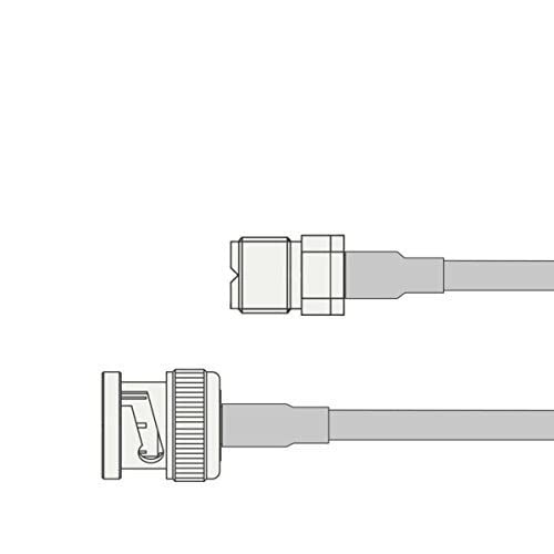 同軸ケーブル 3D2V MJ-BNCP (BNCP-MJ) 8m (インピーダンス:50&Omega;) 3D-2V 加工製作品 ツリービレッジ