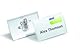 Durable Namensschild Click Fold, mit Kombiklemme, 54 x 90 mm, 70% recycl. PP, 25 Stück, 821419