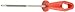 Nicholson Triangular Double Ender Hand File, Single Cut, American Pattern, 6" Length (Pack of 1)