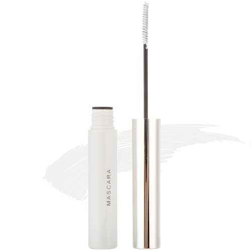 Waterproof Mascara for Eyes White Black Brown Purple Long-lasting colored Mascara Eye Makeup Fast-Dry (White 0.17 Fl Oz)