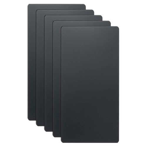 HARFINGTON ���^�����h5�� 4.7�C���` x 2.4�C���` x 0.05�C���` 201�X�e�����X�X�`�[�� �~���[ �`�^�� ���[�U�[�����J�[�h �J�X�^�� �u�����N CNC �����V�[�g �� �I�t�B�X DIY �M�t�g���ҏ�p �u���b�N