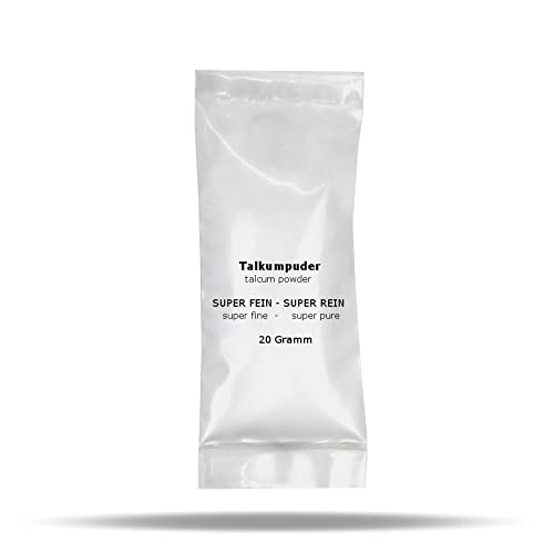 LatexDreamwear - Latex Puder/Talkum Puder - FEIN und REIN 20 GRAMM (Tüte) - perfektioniert und optimiert für Latexbekleidung - geklebtes und getauchtes Latex - Anziehilfe und Lagerung Cover